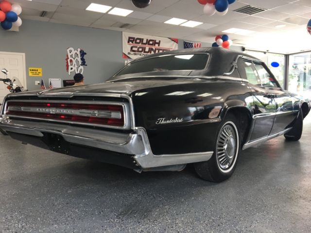 1967 Black Ford Thunderbird Sedan