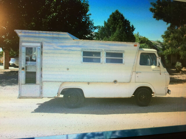1965 Tan Ford Econoline Camper
