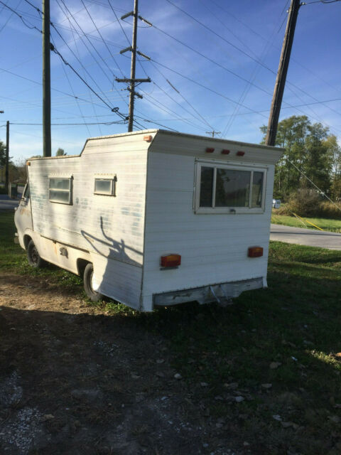 1965 Tan Ford Econoline Camper