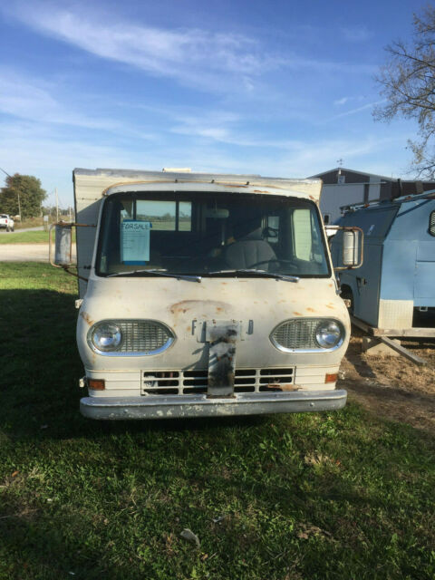 1965 Tan Ford Econoline Camper