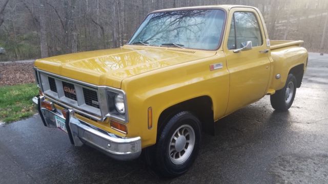 1974 Gold GMC Sierra 1500 Standard Cab Pickup