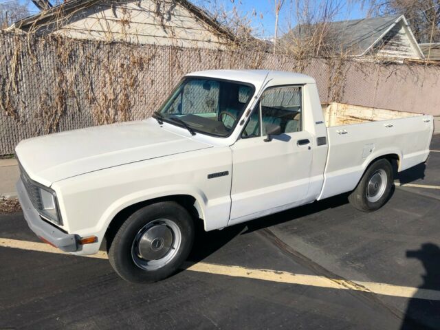 1984 white Mazda B-Series Pickups 2dr pickup