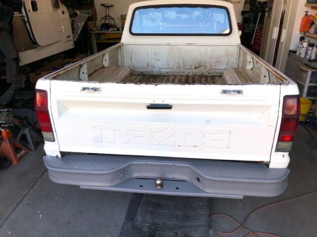 1984 white Mazda B-Series Pickups 2dr pickup
