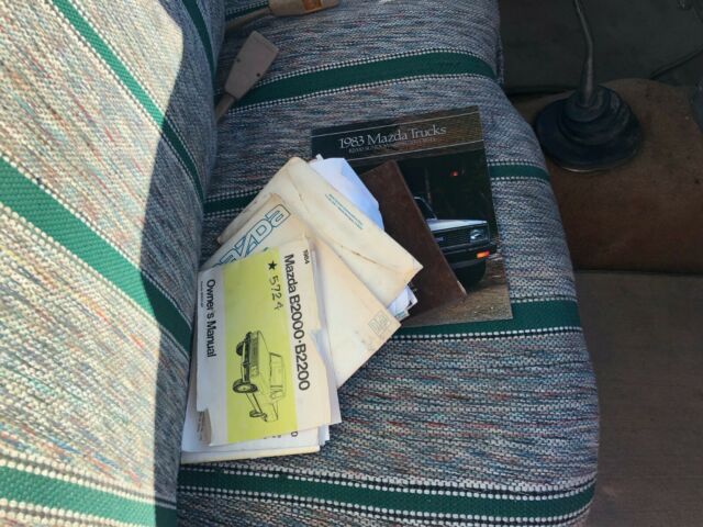 1984 white Mazda B-Series Pickups 2dr pickup