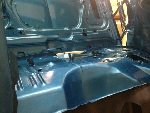 1970 Blue Dodge Coronet Convertible