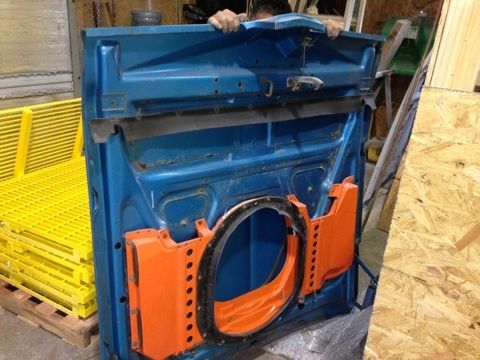 1970 Blue Dodge Coronet Convertible