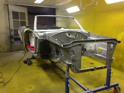 1970 Blue Dodge Coronet Convertible