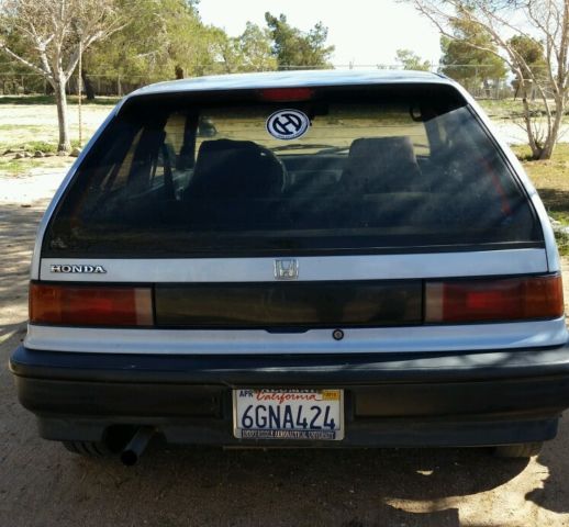 1990 Baby Blue Honda Civic