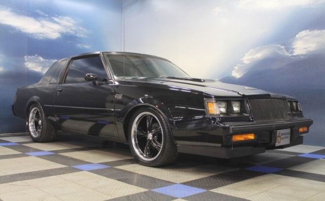 1987 Black Buick Grand National Coupe