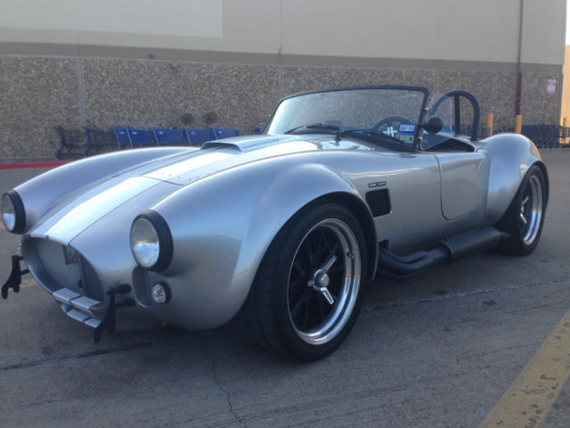 1965 Silver Shelby Cobra Convertible
