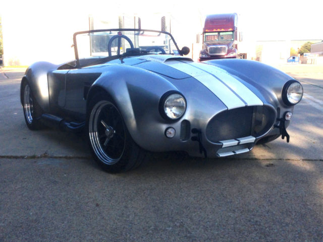 1965 Silver Shelby Cobra Convertible