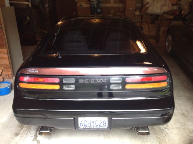 1994 Black Nissan 300ZX T Top