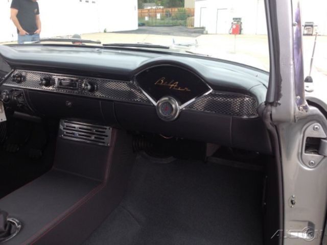 1955 Silver Chevrolet Nomad Wagon