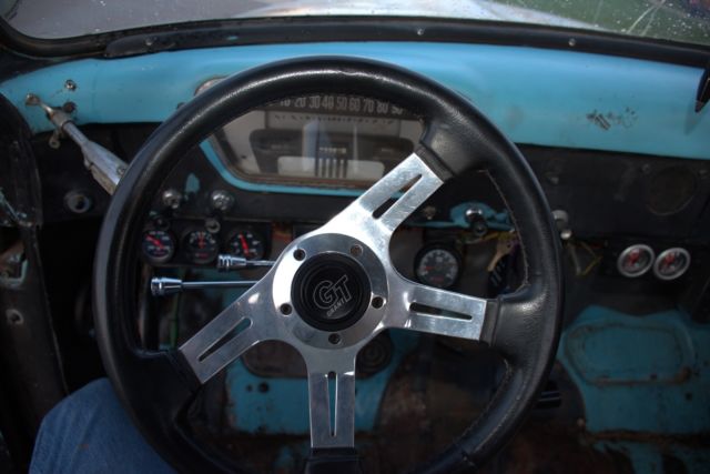 1955 Blue Ford F-100