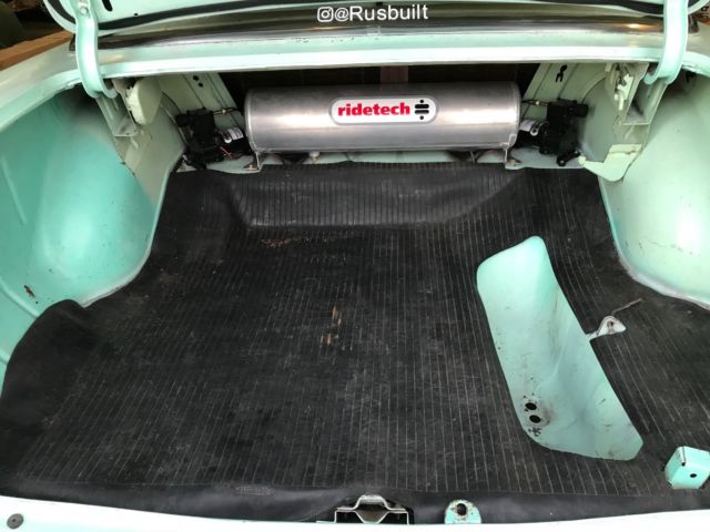 1957 Green Chevrolet Bel Air/150/210 Coupe