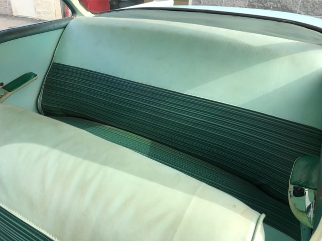 1957 Green Chevrolet Bel Air/150/210 Coupe