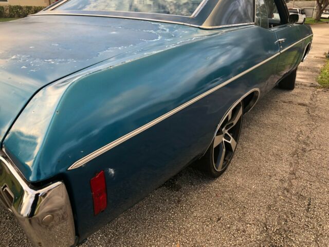 1970 Blue Chevrolet Impala Coupe