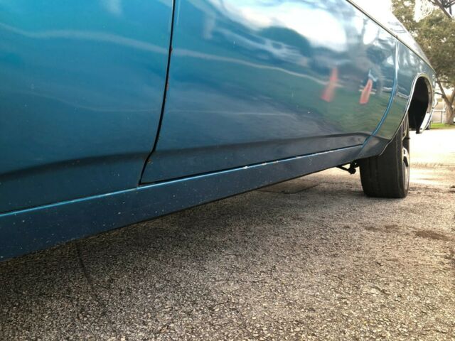 1970 Blue Chevrolet Impala Coupe