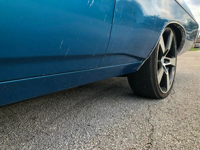 1970 Blue Chevrolet Impala Coupe