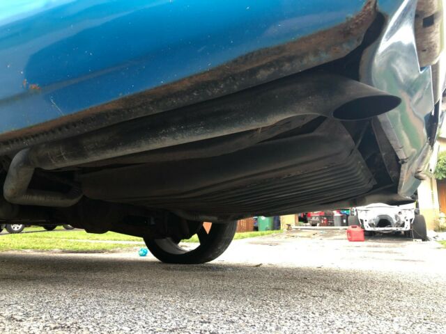 1970 Blue Chevrolet Impala Coupe