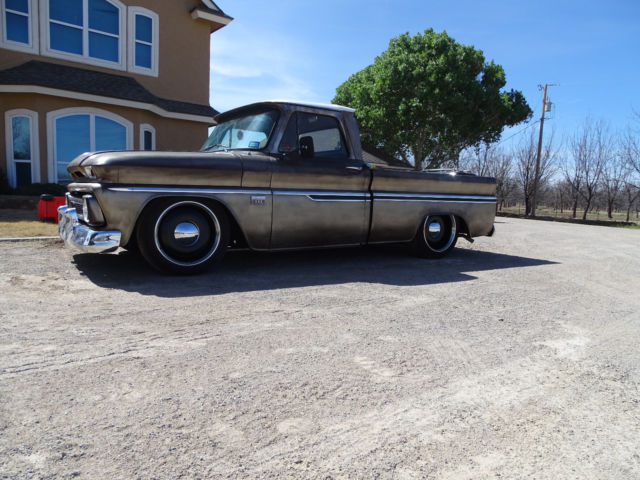 1966 Brown Chevrolet C-10 Standard Cab Pickup