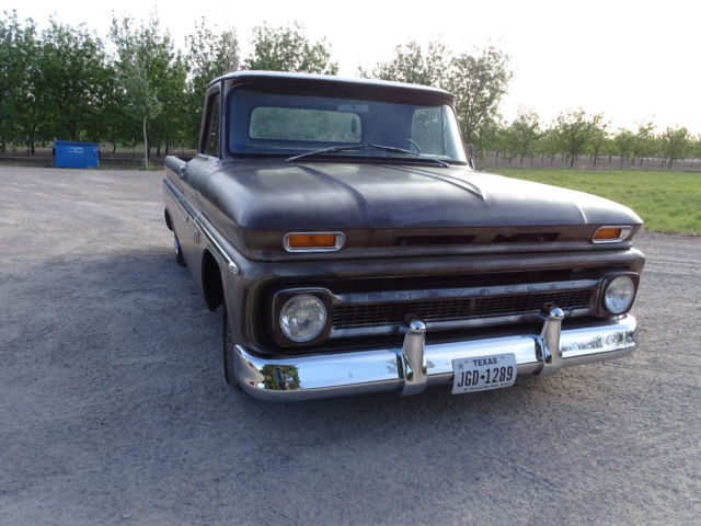 1966 Brown Chevrolet C-10 Standard Cab Pickup