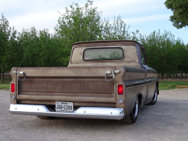 1966 Brown Chevrolet C-10 Standard Cab Pickup