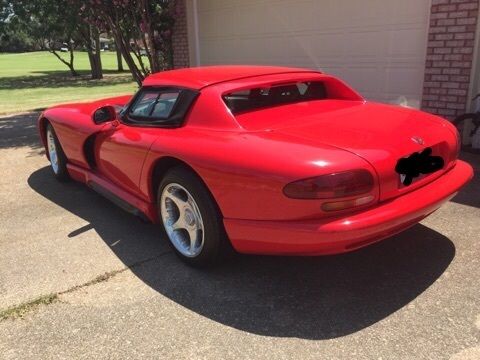 1994 Red Dodge Viper Coupe