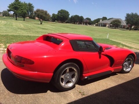 1994 Red Dodge Viper Coupe