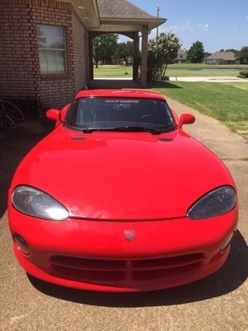 1994 Red Dodge Viper Coupe