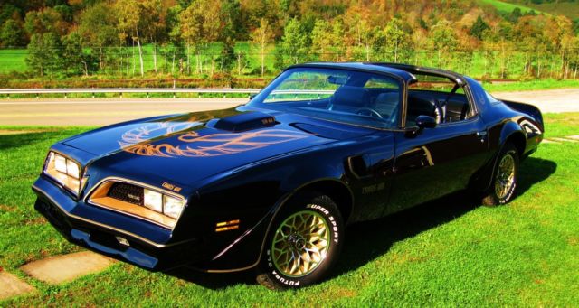 1978 Black Pontiac Trans Am