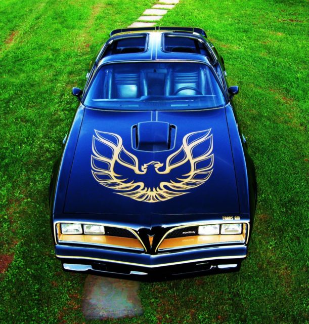 1978 Black Pontiac Trans Am