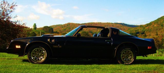 1978 Black Pontiac Trans Am