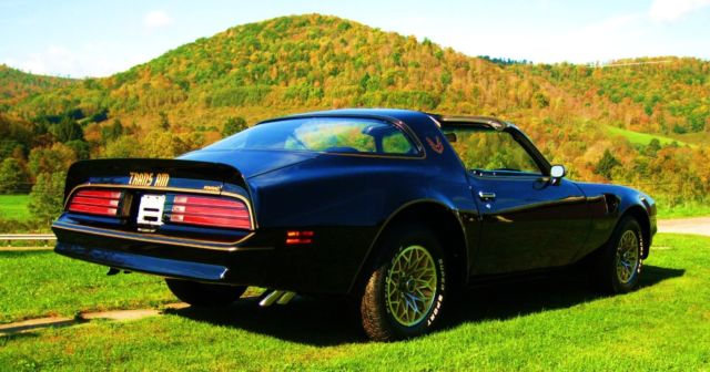 1978 Black Pontiac Trans Am