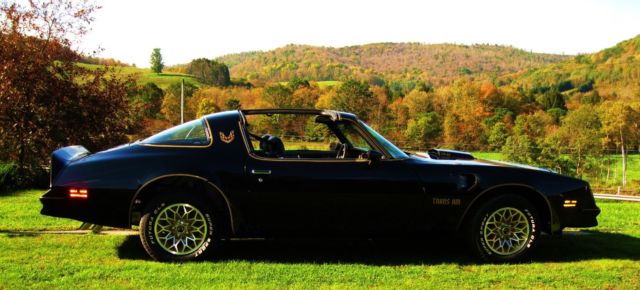 1978 Black Pontiac Trans Am