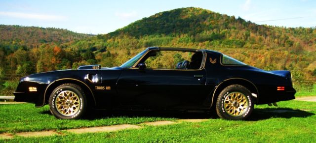 1978 Black Pontiac Trans Am
