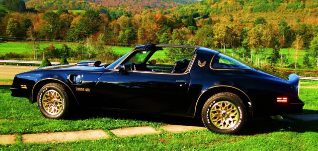 1978 Black Pontiac Trans Am