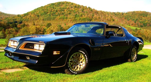 1978 Black Pontiac Trans Am