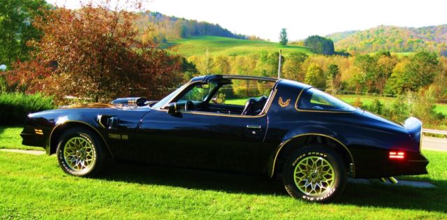 1978 Black Pontiac Trans Am