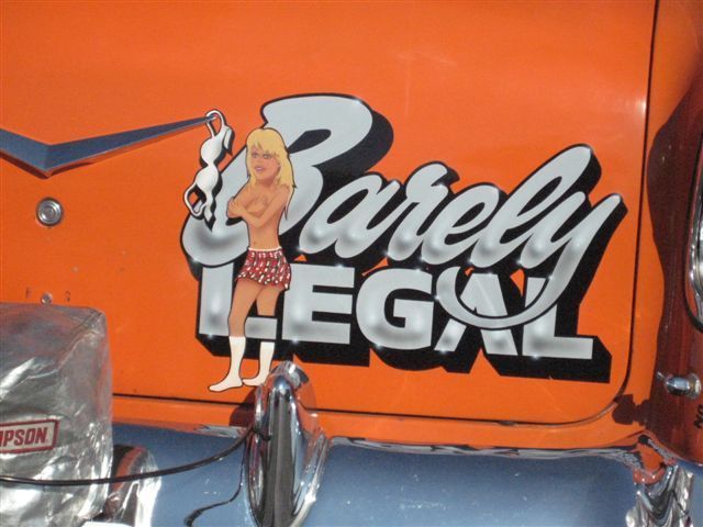 1956 Orange Chevrolet BelAir/150/210 Sedan