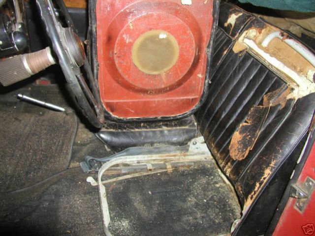 1957 Red Jaguar XK Convertible