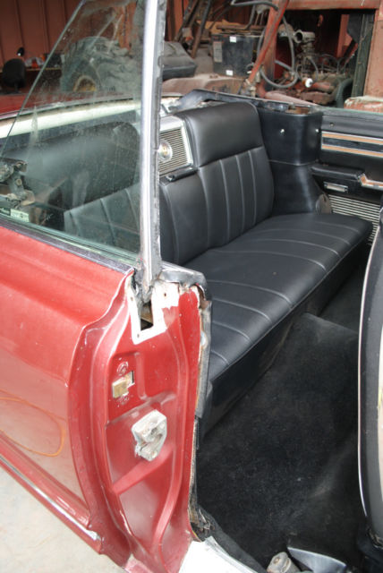 1967 Black Chrysler Imperial Convertible