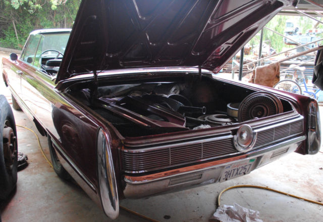 1967 Black Chrysler Imperial Convertible