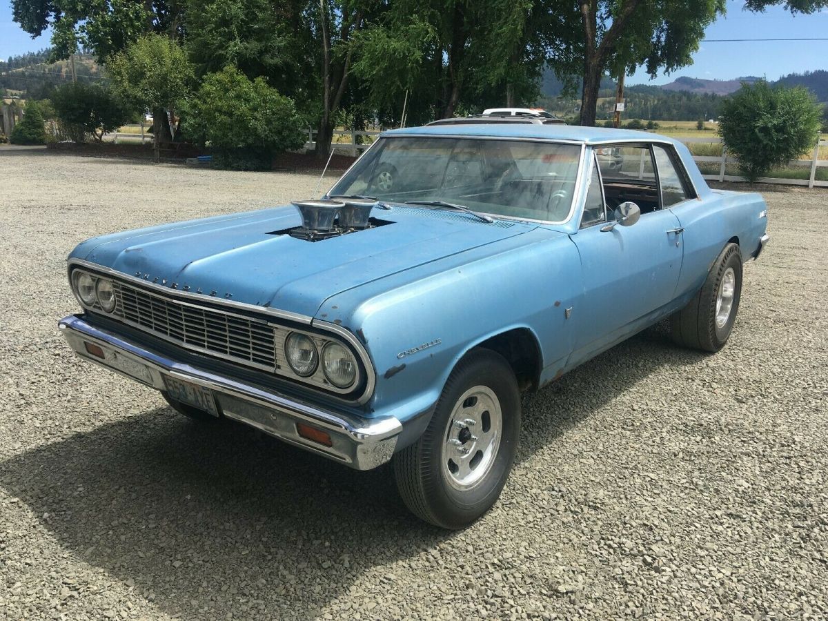 1965 Blue Chevrolet Chevelle Coupe