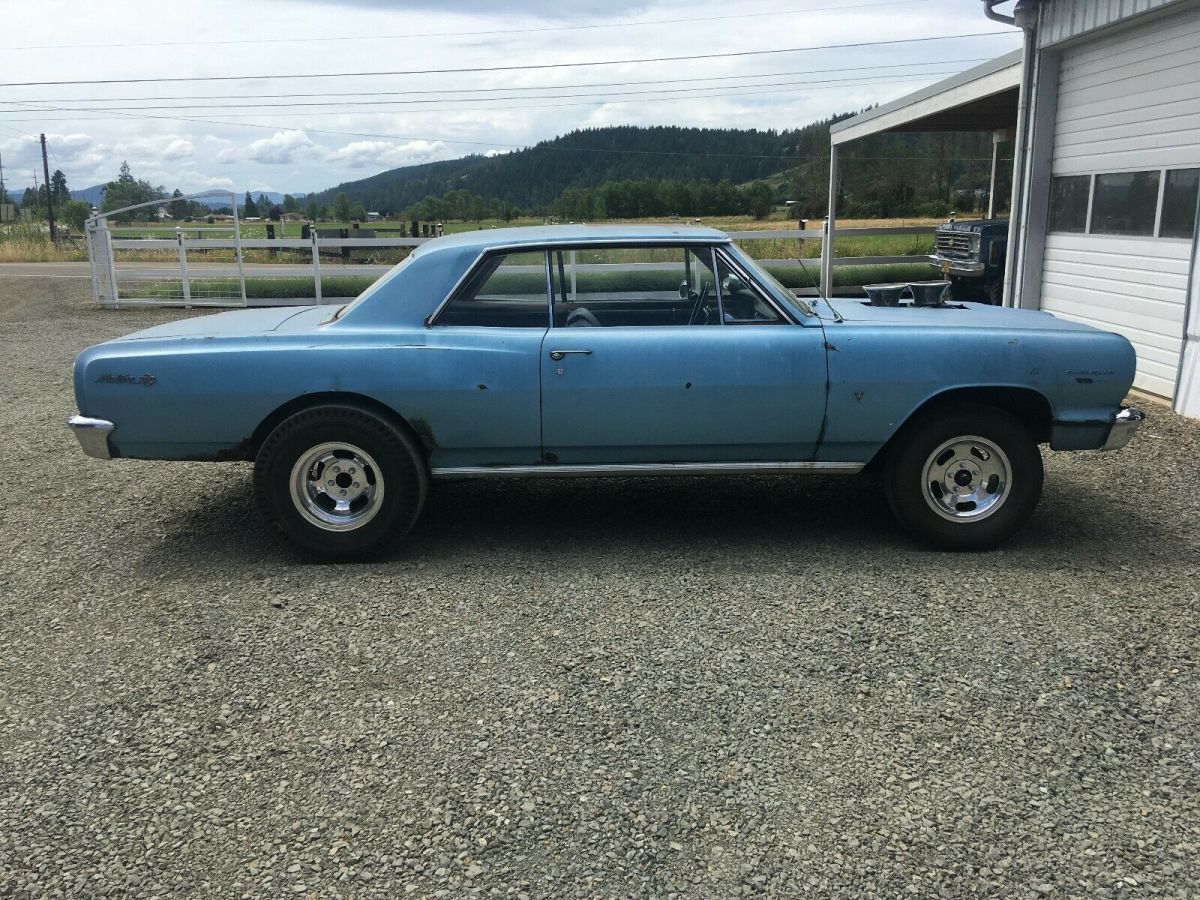 1965 Blue Chevrolet Chevelle Coupe