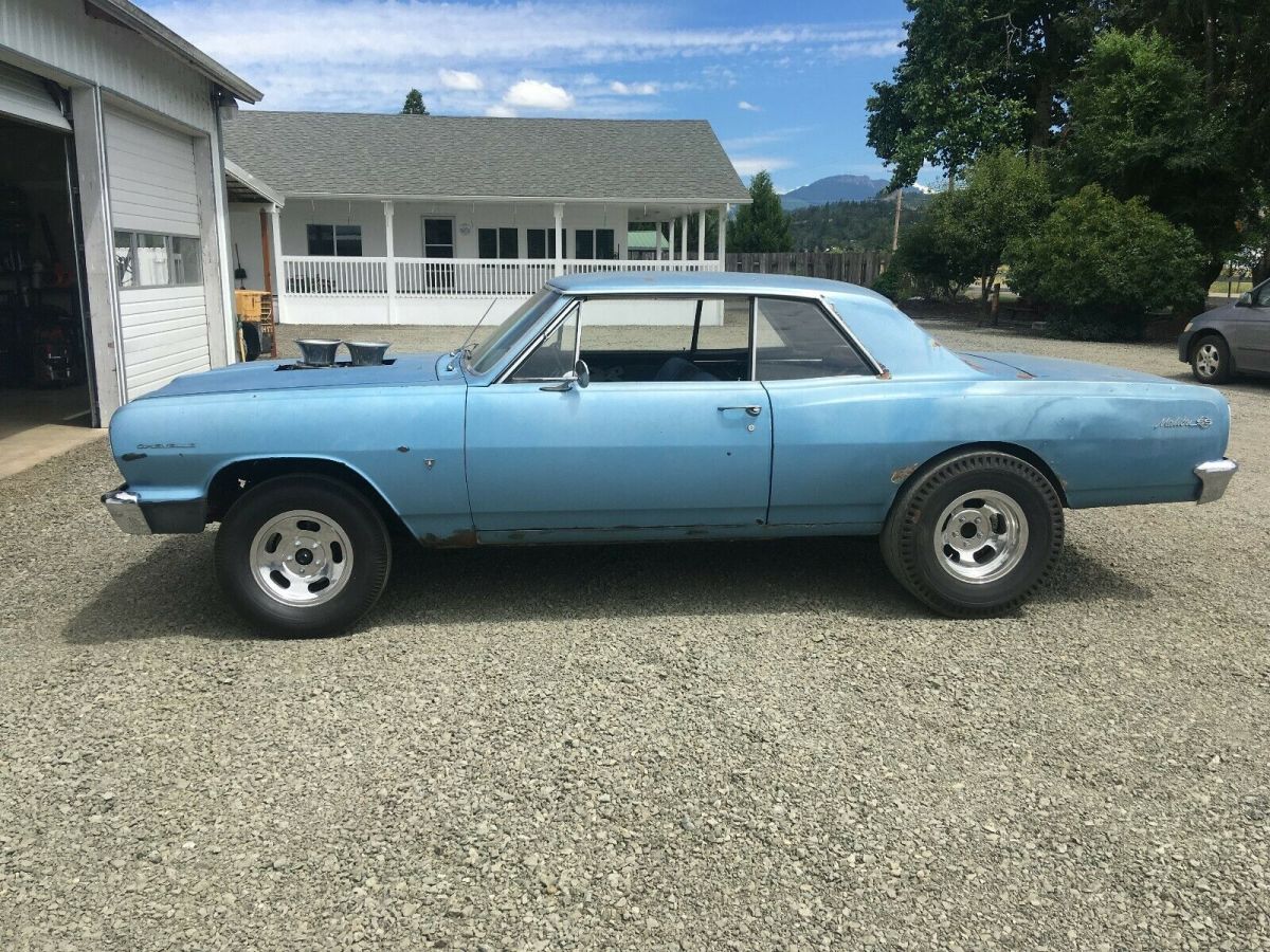 1965 Blue Chevrolet Chevelle Coupe