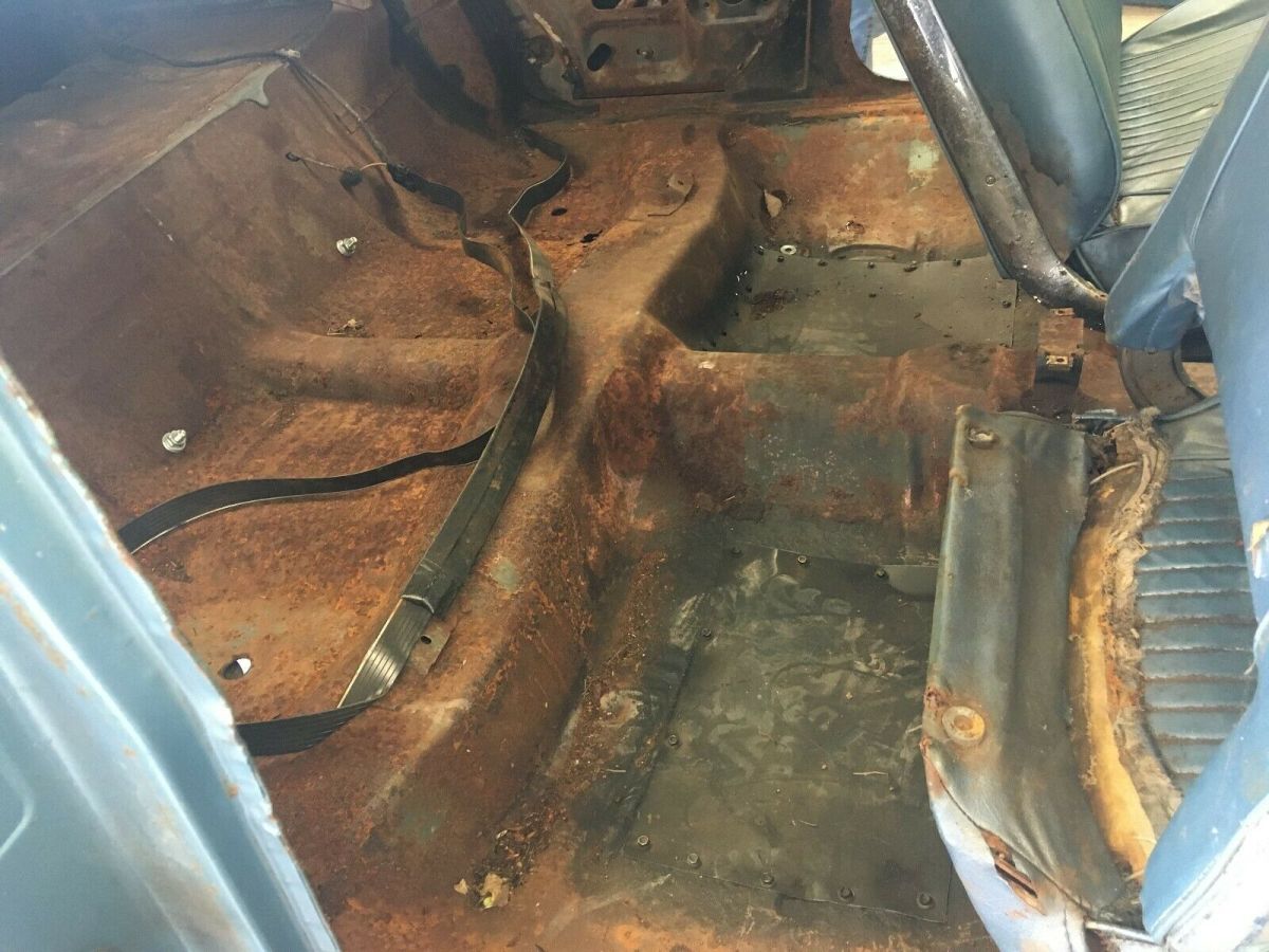 1965 Blue Chevrolet Chevelle Coupe