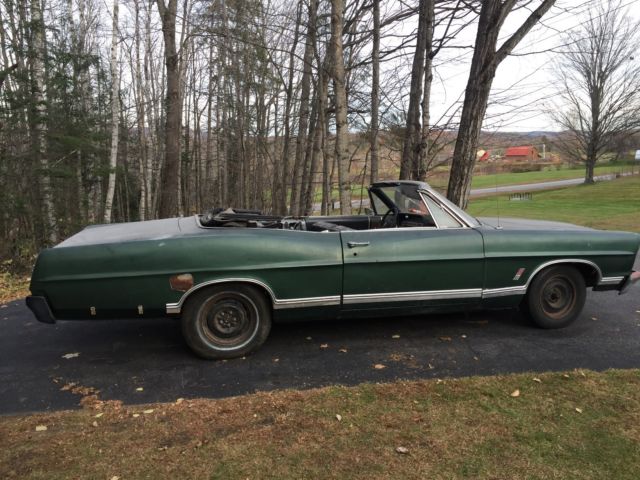 1967 Green Ford GALAXIE Convertible