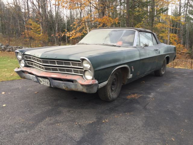 1967 Green Ford GALAXIE Convertible