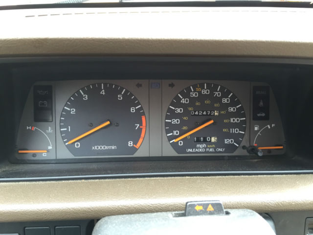 1987 Brown Honda Civic Wagon